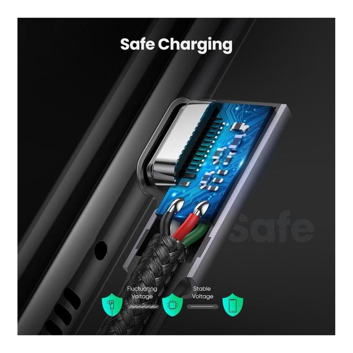 Actual product image Ugreen USB C – USB C (2 m, USB 2.0, 60 W)