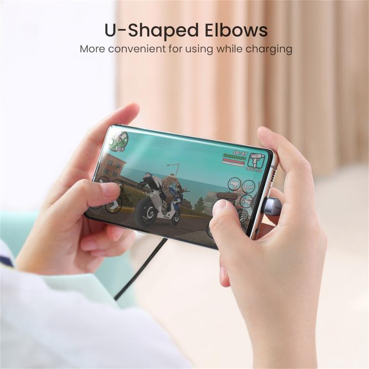 Actual product image Ugreen USB C – USB A (2 m, USB 2.0, 18 W)