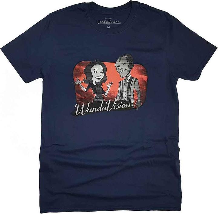 Produktbild Marvel WandaVision Red Logo Cartoon (XXL)