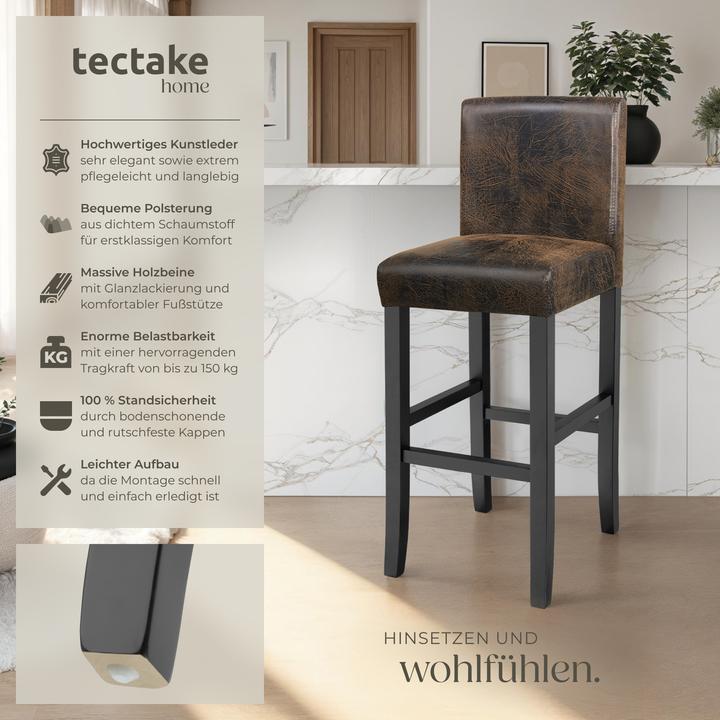 Produktbild tectake Barhocker