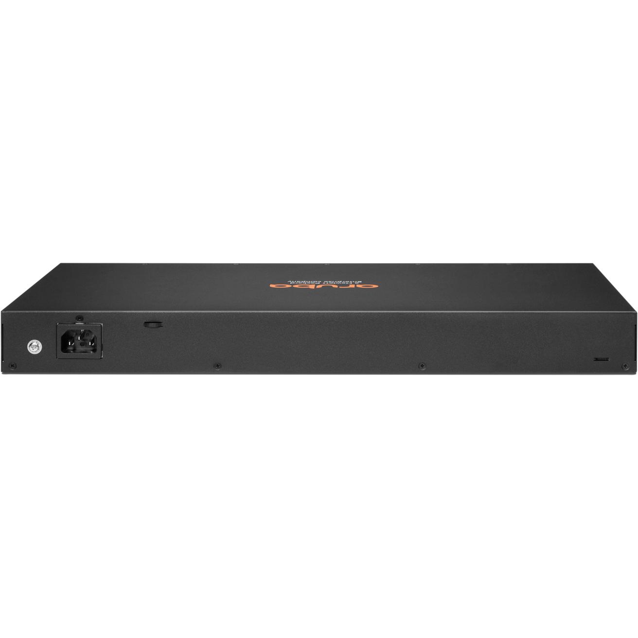Thumbnail - Aruba 6000 CL4 4SFP Switch R8N87A (24 Ports), Netzwerk Switch, Schwarz