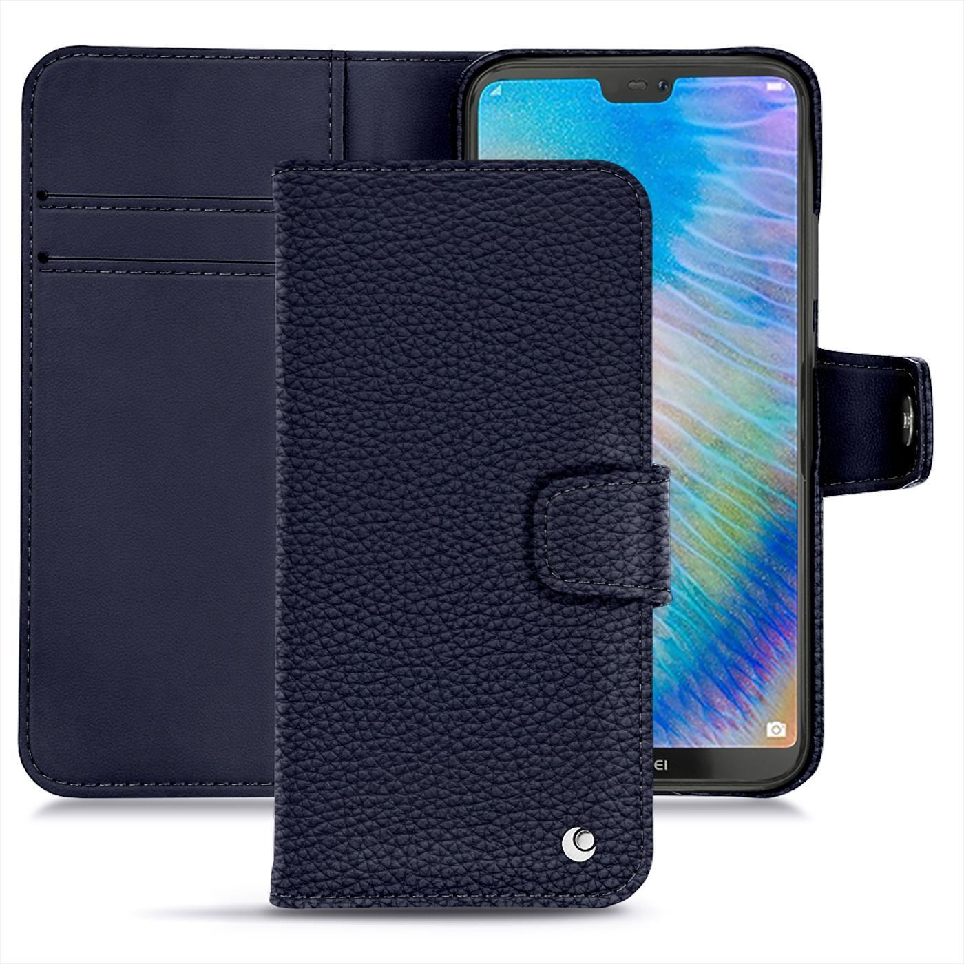 Thumbnail - Noreve Lederschutzhülle Wallet (Huawei P20 Lite), Smartphone Hülle, Violett