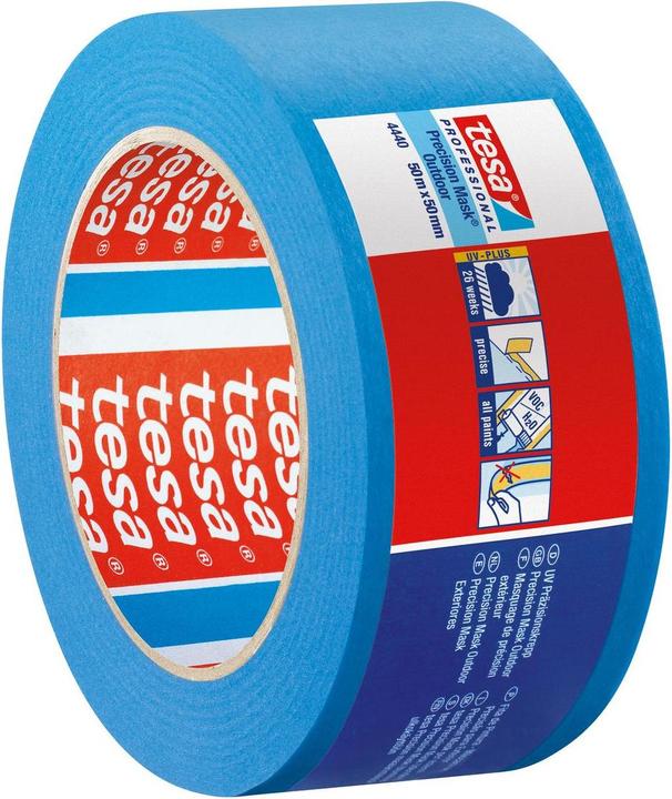 Produktbild tesa Präzisionskrepp® UV PLUS 50m:50mm (50 mm)
