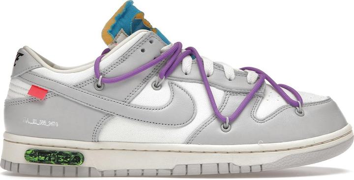 Actual product image Nike Dunk Low Off-White Lot 47 (44)