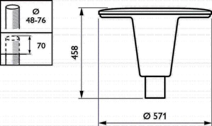 Produktbild Philips BDP103 LED25/740 II (1625 lm, IP66)