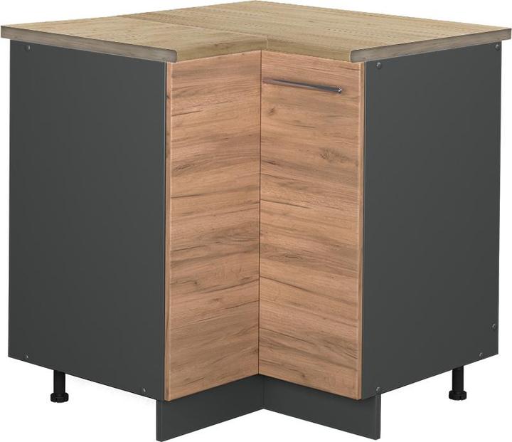 Anthrazit, Goldkraft Eiche