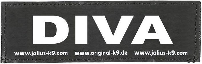Actual product image Julius-K9 Logo DIVA, 11x3cm, size 0 (S, Dog)