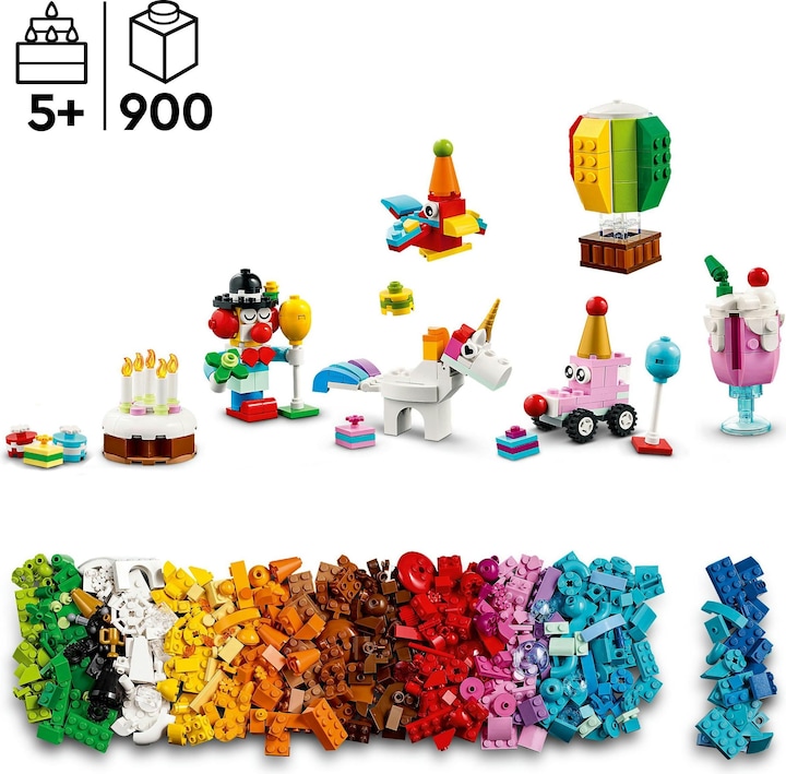 Image du produit LEGO Kit créatif de fête (11029, LEGO Classic)