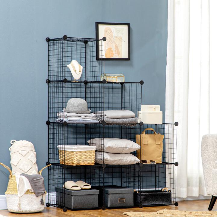 Actual product image Homcom Shelving system with DIY function (35 x 35 x 35 cm)