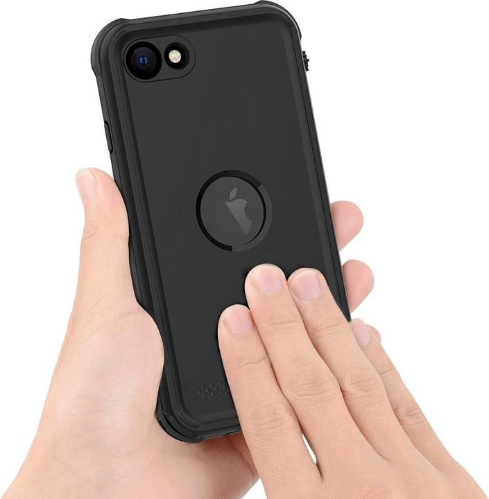 Immagine prodotto Redpepper iPhone SE / 8 / 7 Custodia protettiva impermeabile nera (Apple iPhone SE (seconda generazione), Apple iPhone SE (terza generazione), Apple iPhone 8, Apple iPhone 7)