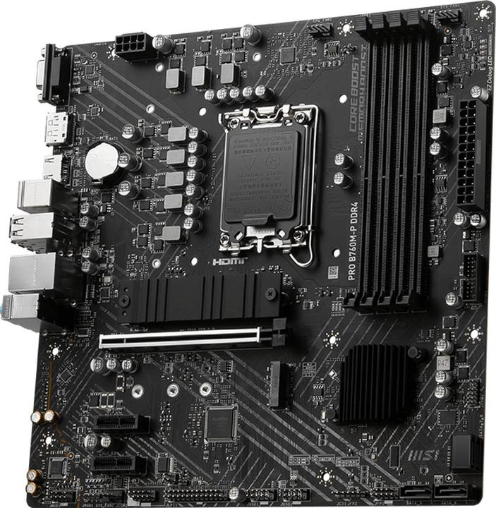 Produktbild MSI PRO B760M-P DDR4 (LGA 1700, Intel B760, mATX)