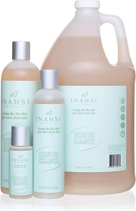 Image du produit Inahsi Shampooing doux nettoyant à la menthe (Shampoing liquide)