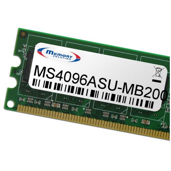 Memorysolution Memory Solution MS4096ASU-MB200 (Asus P6T Deluxe, 1 x 4GB), RAM Modellspezifisch