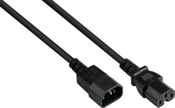 Good Connections P1450-S050 Power cable black 5 m C14 coupler C15 coupler (5 m)