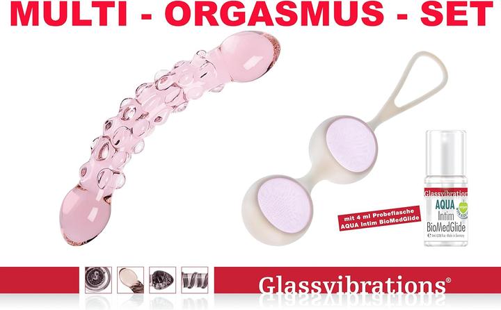 Produktbild Glassvibrations Multi Orgasmus Set