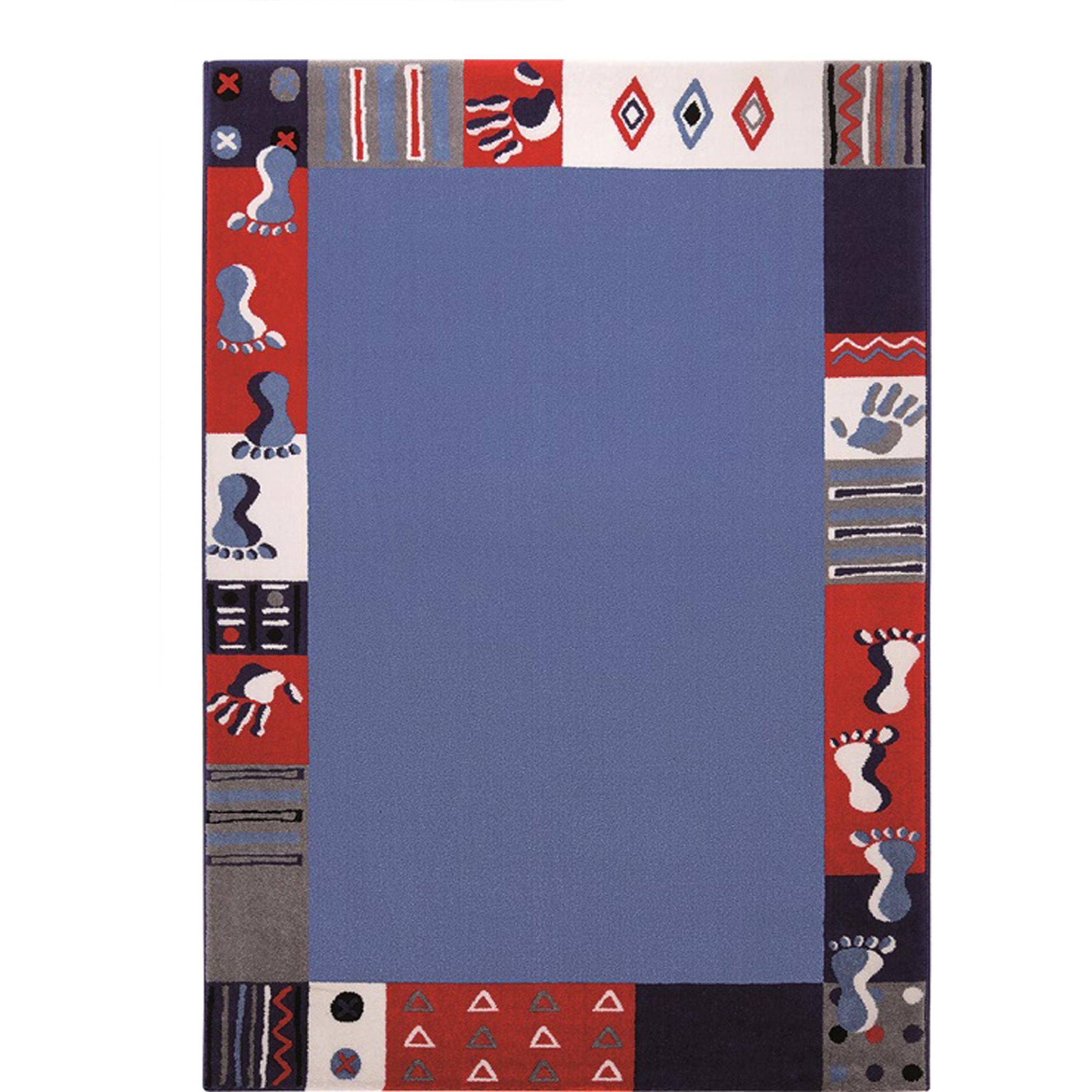 Thumbnail - Wecon Home, Kinderteppich, Teppich Roundly hands & Feet (133 x 200 cm)
