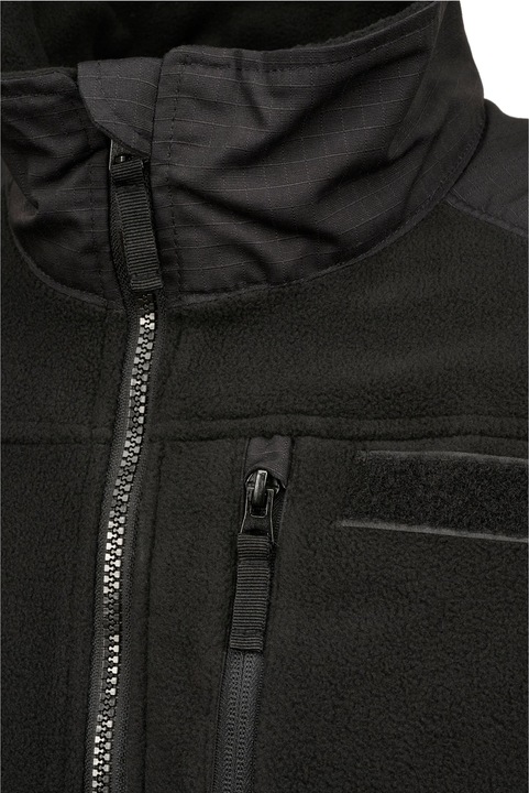 Produktbild Brandit Fleece Ripstop Outdoorjacke Grösse M Farbe Schwarz (M)