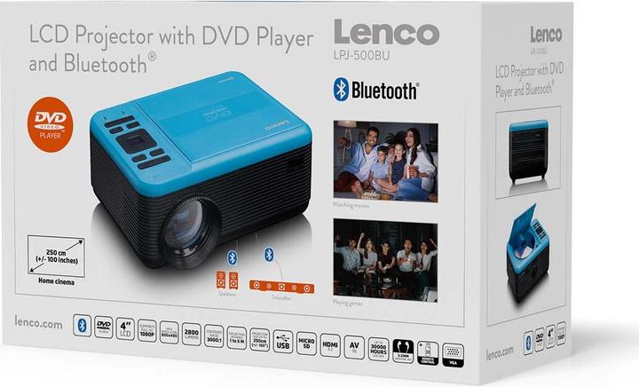 Produktbild Lenco LPJ-500 (Full HD, 2800 lm)
