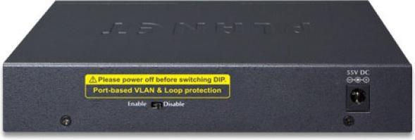 Actual product image Planet GSD-604HP Switch (6 Ports)