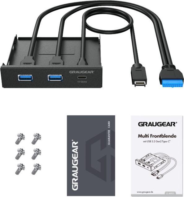 Actual product image Graugear Usb-Hub (USB-C, 3 Ports)