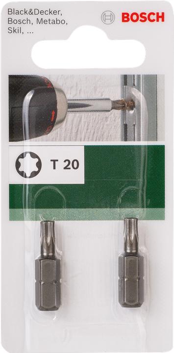 Actual product image Bosch Zubehör Screwdriver bit Standard T (T)