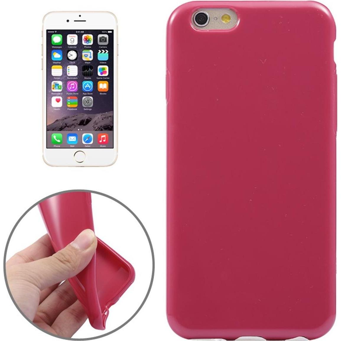 König Design Apple iPhone 6 Plus Handy Hülle TPU Pink (Apple iPhone 6 Plus), Smartphone Hülle, Rosa