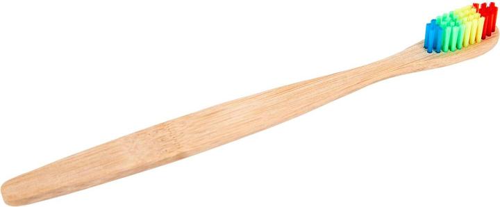 Actual product image JTI Bamboo toothbrush - rainbow (Medium, 1 x)