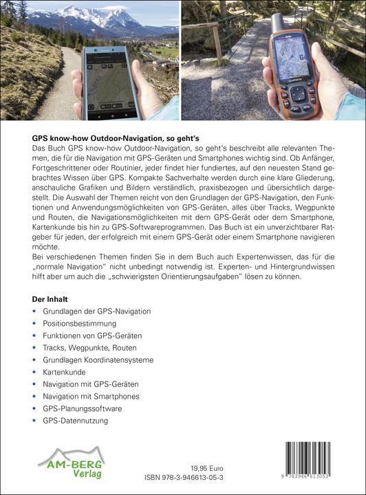 Produktbild GPS know-how Outdoor-Navigation, so geht's (Deutsch, Günter Durner, Sebastian Abel, 2018)