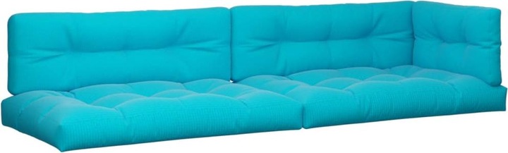 Image du produit VidaXL Ensemble salon de jardin 10 pièces avec coussins (120 x 80 x 12 cm)