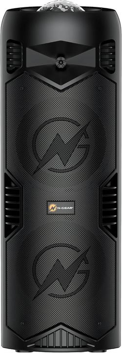 Produktbild N-Gear LGP5150 - Draadloze Bluetooth Party Speaker - Karaoke Set - 1 Microfoon - Discoverlichting - Stealth (3 h)