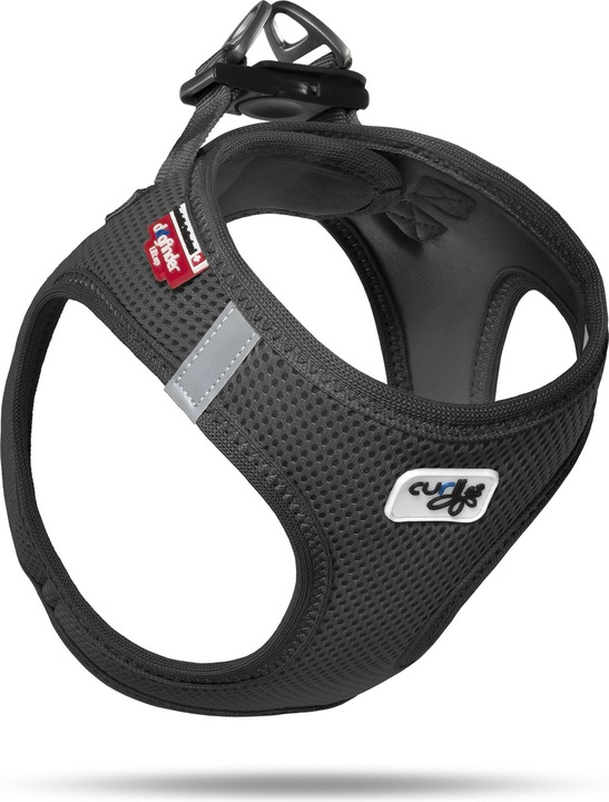 Image du produit Curli Harnais Vest Air-Mesh XL, Noir (XL, Chien, Général)