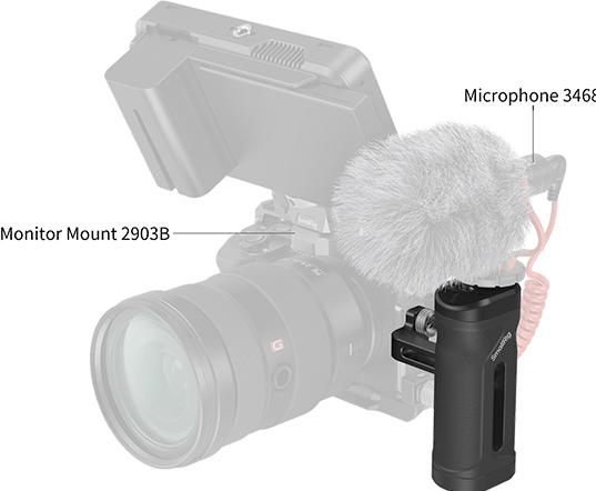 Actual product image SmallRig Lightweight mini Side Handle 4755 (Grip)