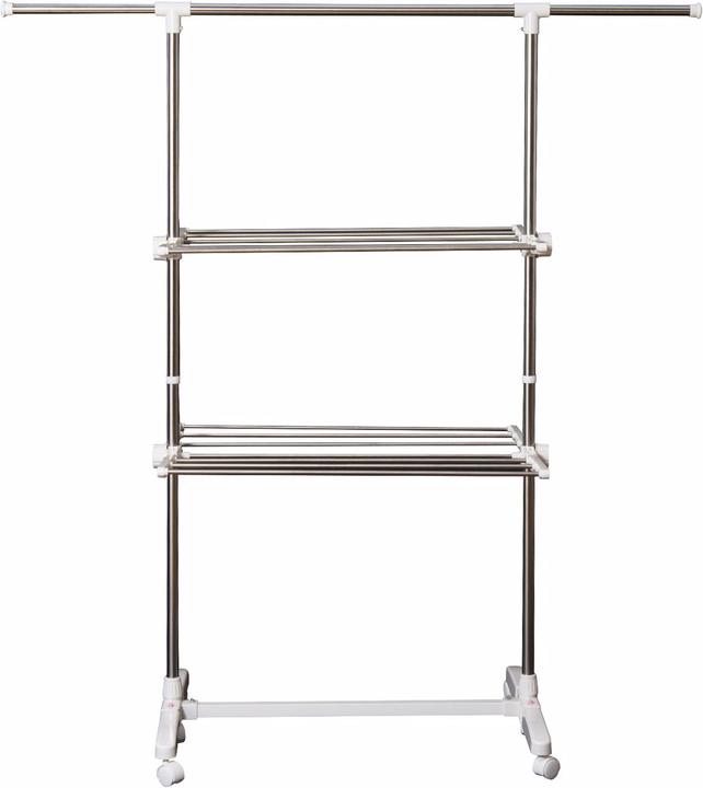 Produktbild Homcom Turmwäscheständer mit 2 Ebenen