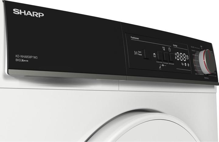 Actual product image Sharp KD-NHA8S8P1W3-DE (8 kg, Right)