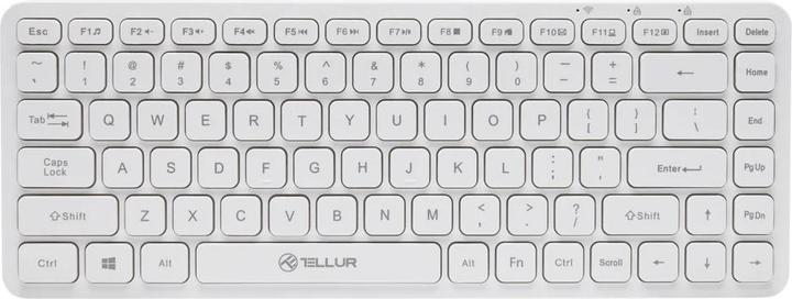 Image du produit Tellur Mini clavier sans fil blanc (US, Sans fil)