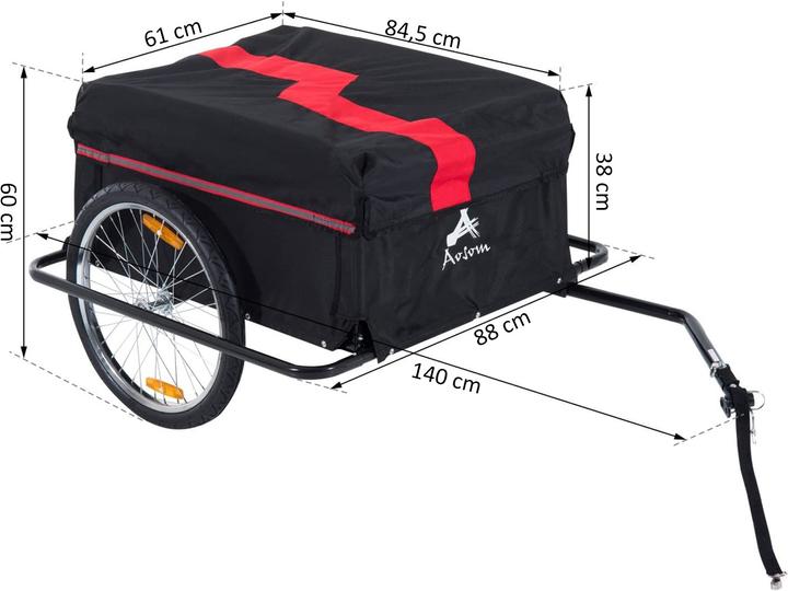 Image du produit Jamb Remorque à vélo avec bâche