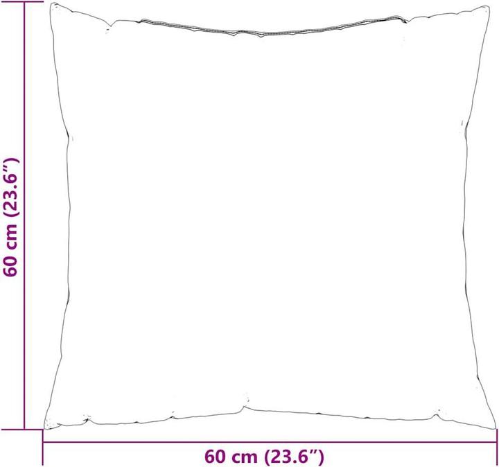Produktbild vidaXL Sofakissen (60 x 60 cm)