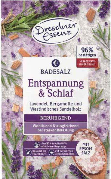 Image du produit Dresdner Essenz Sel de bain Dresdner Détente&Sommeil Se sentir naturellement en bonne santé 12 x 60 g (Sel de bain)