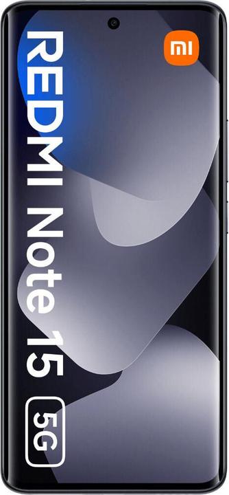 Produktbild Xiaomi Redmi Note 15 (256 GB, Black, 6.77", Hybrid Dual SIM, 5G)