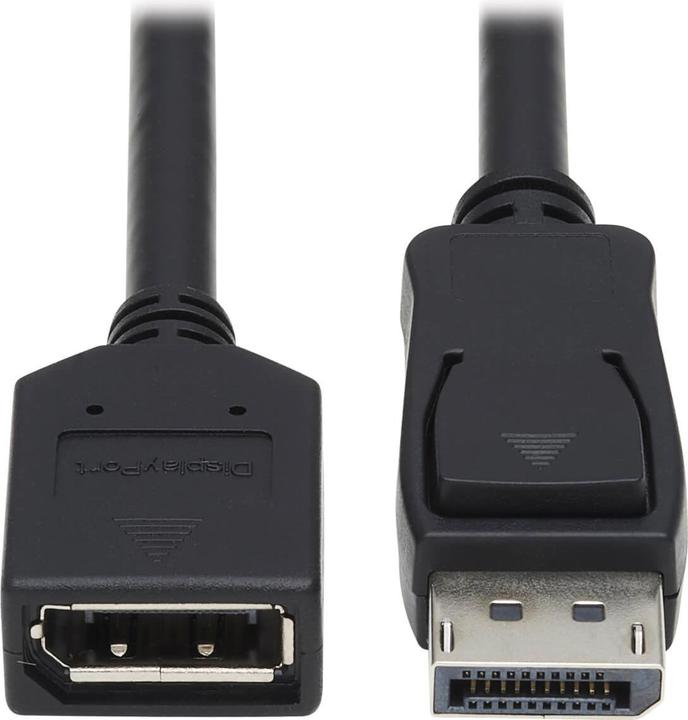 Image du produit Eaton Câble d'extension DisplayPort avec verrou 4K 60Hz HDCP 2.2 M/F 6ft. 1.83m (1.80 m, DisplayPort, 1.2)