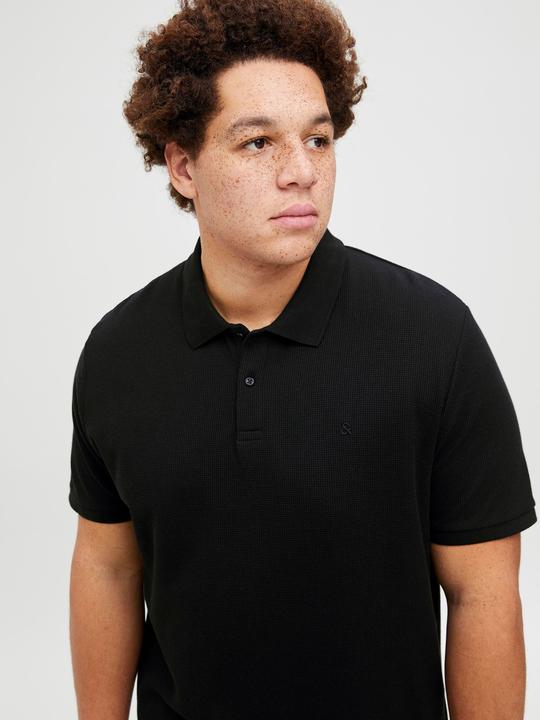 Produktbild Jack & Jones Plus Size Logo Poloshirt Poloshirt (4XL)