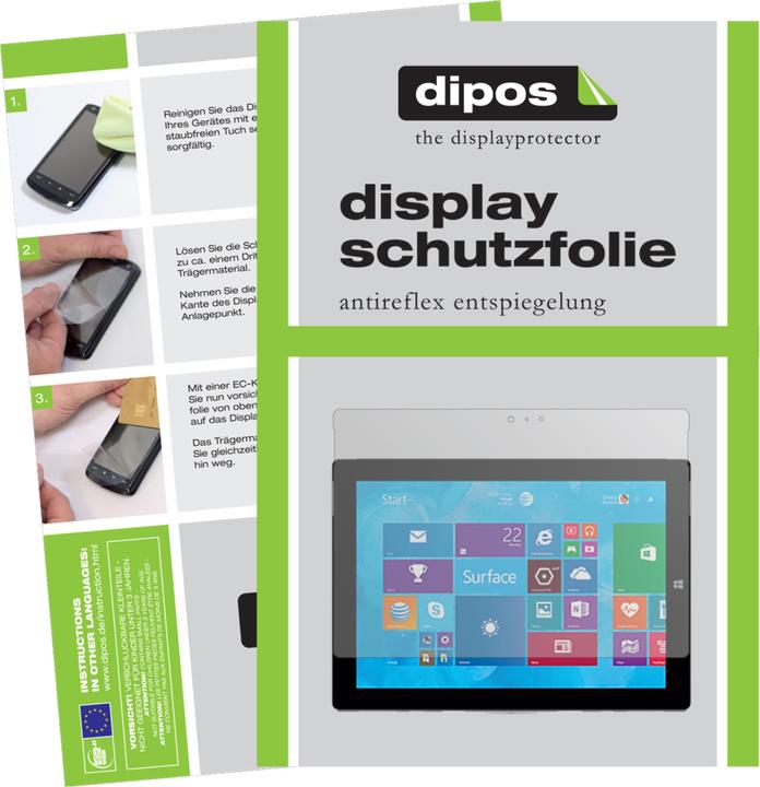 Produktbild Dipos Displayschutzfolie Antireflex (2 Stück, Surface 3)