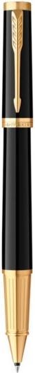Produktbild Parker Pen PARKER Rollerball Ingenuity Schwarz glänzend GT (F, schwarz) (Gold, Schwarz, 1 x)