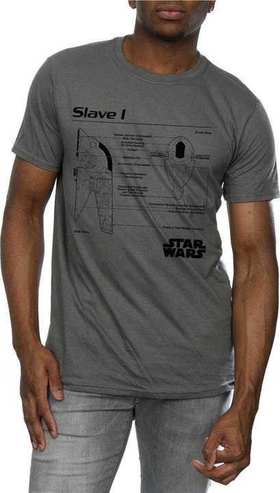 Produktbild Star Wars Slave 1 Blueprint TShirt (L)