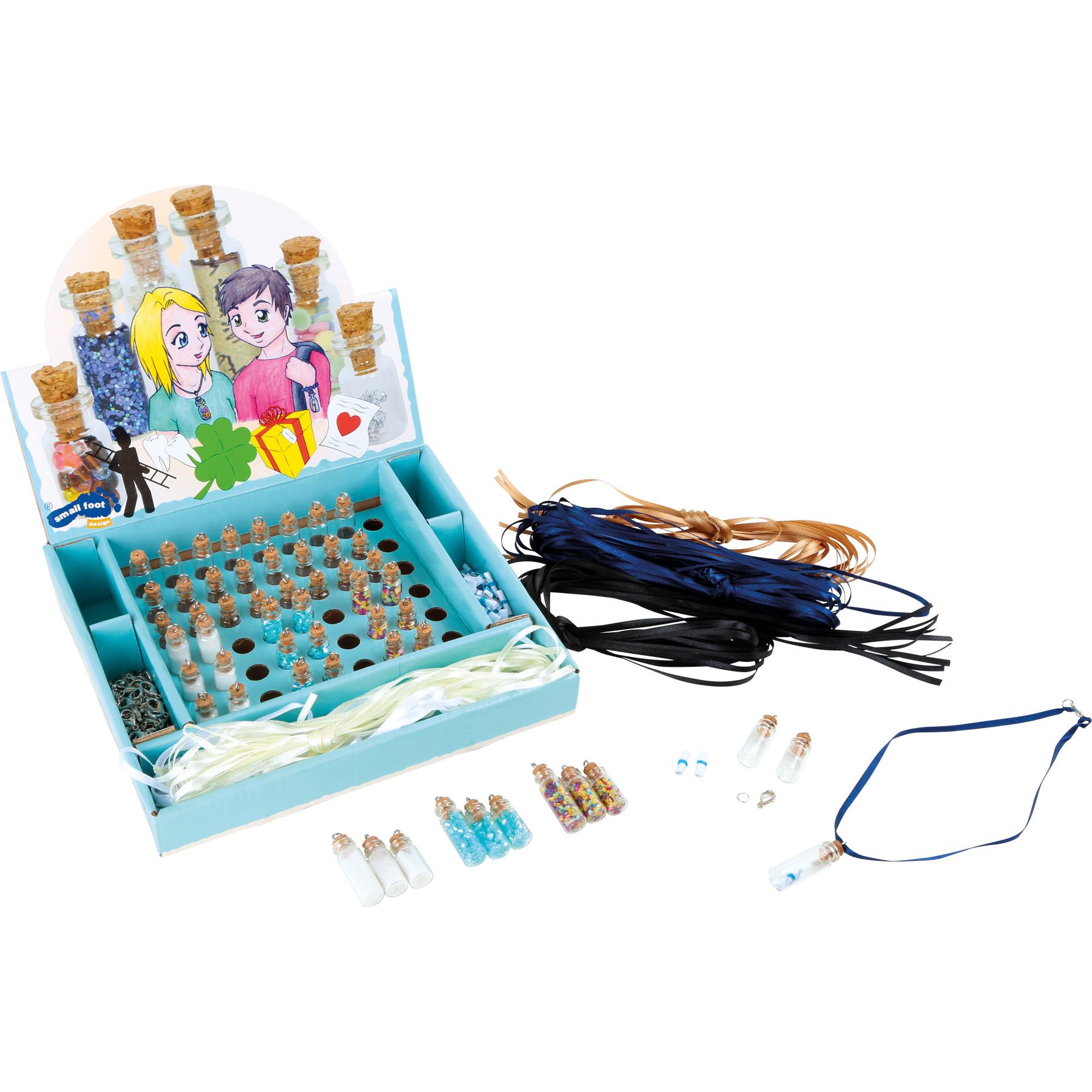 Legler OHG Display Schmuck-Glasfläschchen, befüllt