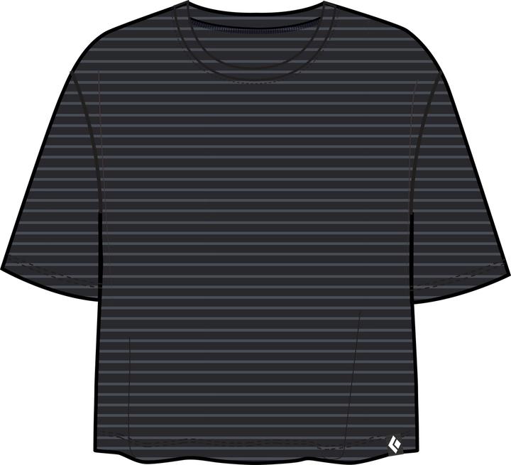 Produktbild Black Diamond W Bd Stripe Crop Ss Tee (S)