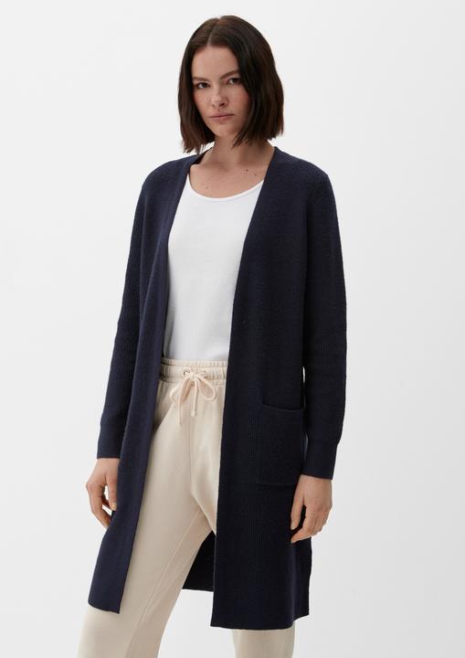 Produktbild s.Oliver Strickjacke Cardigan mit Rippstruktur (38)
