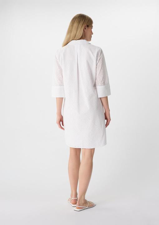 Actual product image Comma Kleid Kurzes Kleid mit Lochstickerei und 3/4-Ärmeln (38)