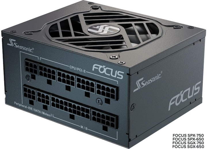 Actual product image Seasonic Power supply 750W FOCUS-SGX-750 Modular (80+Gold) (750 W)