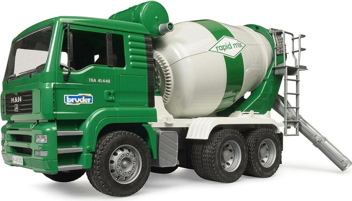 Actual product image Bruder Concrete mixer truck
